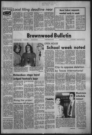 Primary view of object titled 'Brownwood Bulletin (Brownwood, Tex.), Vol. 76, No. 116, Ed. 1 Sunday, February 29, 1976'.