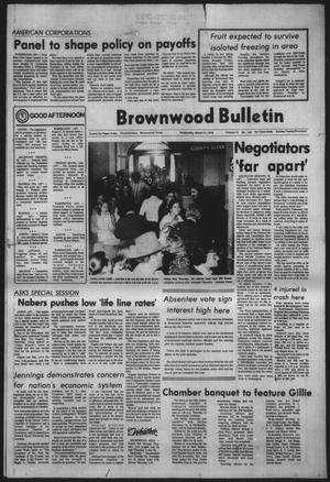 Brownwood Bulletin (Brownwood, Tex.), Vol. 76, No. 142, Ed. 1 Wednesday, March 31, 1976