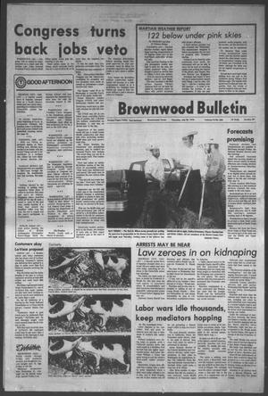 Brownwood Bulletin (Brownwood, Tex.), Vol. 76, No. 235, Ed. 1 Thursday, July 22, 1976