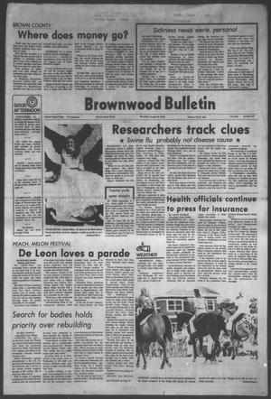 Primary view of object titled 'Brownwood Bulletin (Brownwood, Tex.), Vol. 76, No. 246, Ed. 1 Thursday, August 5, 1976'.