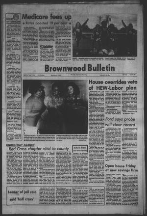 Brownwood Bulletin (Brownwood, Tex.), Vol. 76, No. 293, Ed. 1 Thursday, September 30, 1976