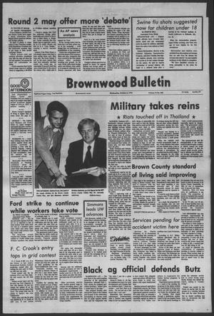 Brownwood Bulletin (Brownwood, Tex.), Vol. 77, No. 298, Ed. 1 Wednesday, October 6, 1976