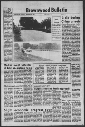 Primary view of object titled 'Brownwood Bulletin (Brownwood, Tex.), Vol. 77, No. 1, Ed. 1 Friday, October 15, 1976'.