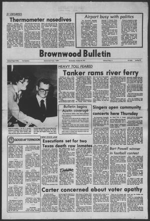 Brownwood Bulletin (Brownwood, Tex.), Vol. 77, No. 5, Ed. 1 Wednesday, October 20, 1976