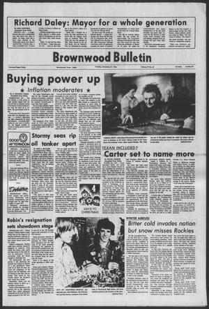 Primary view of object titled 'Brownwood Bulletin (Brownwood, Tex.), Vol. 77, No. 57, Ed. 1 Tuesday, December 21, 1976'.