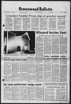 Brownwood Bulletin (Brownwood, Tex.), Vol. 77, No. 91, Ed. 1 Sunday, January 30, 1977