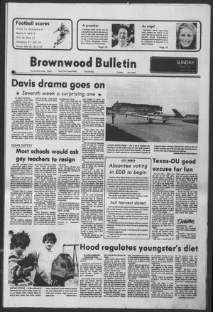 Brownwood Bulletin (Brownwood, Tex.), Vol. 77, No. 308, Ed. 1 Sunday, October 9, 1977
