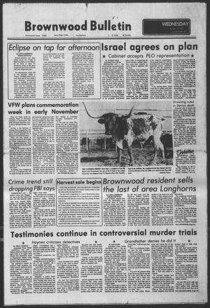 Primary view of object titled 'Brownwood Bulletin (Brownwood, Tex.), Vol. 77, No. 311, Ed. 1 Wednesday, October 12, 1977'.