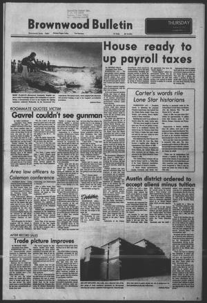 Brownwood Bulletin (Brownwood, Tex.), Vol. 78, No. 11, Ed. 1 Thursday, October 27, 1977