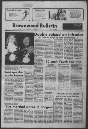 Primary view of object titled 'Brownwood Bulletin (Brownwood, Tex.), Vol. 78, No. 25, Ed. 1 Sunday, November 13, 1977'.