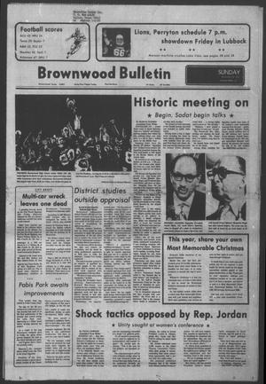 Brownwood Bulletin (Brownwood, Tex.), Vol. 78, No. 31, Ed. 1 Sunday, November 20, 1977