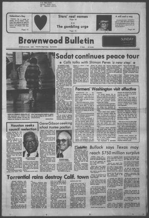 Primary view of object titled 'Brownwood Bulletin (Brownwood, Tex.), Vol. 78, No. 103, Ed. 1 Sunday, February 12, 1978'.