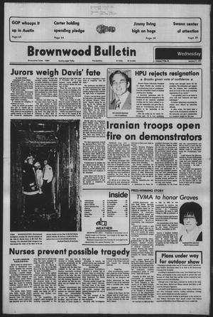 Brownwood Bulletin (Brownwood, Tex.), Vol. 79, No. 82, Ed. 1 Wednesday, January 17, 1979