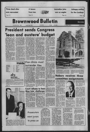 Brownwood Bulletin (Brownwood, Tex.), Vol. 79, No. 86, Ed. 1 Monday, January 22, 1979