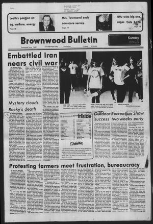 Primary view of object titled 'Brownwood Bulletin (Brownwood, Tex.), Vol. 79, No. 103, Ed. 1 Sunday, February 11, 1979'.