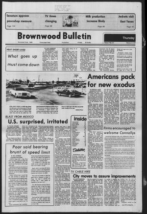 Brownwood Bulletin (Brownwood, Tex.), Vol. 79, No. 107, Ed. 1 Thursday, February 15, 1979