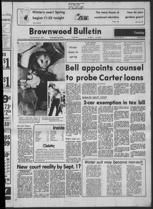 Brownwood Bulletin (Brownwood, Tex.), Vol. 79, No. 135, Ed. 1 Tuesday, March 20, 1979