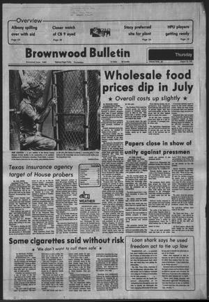 Brownwood Bulletin (Brownwood, Tex.), Vol. 78, No. 257, Ed. 1 Thursday, August 10, 1978