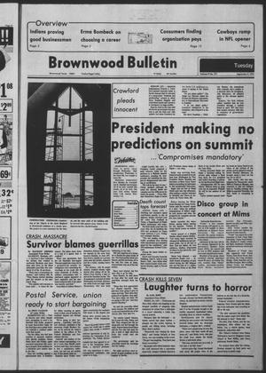 Brownwood Bulletin (Brownwood, Tex.), Vol. 78, No. 279, Ed. 1 Tuesday, September 5, 1978