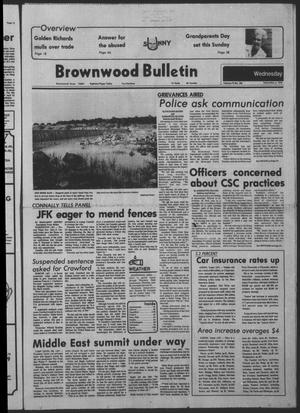 Brownwood Bulletin (Brownwood, Tex.), Vol. 78, No. 280, Ed. 1 Wednesday, September 6, 1978