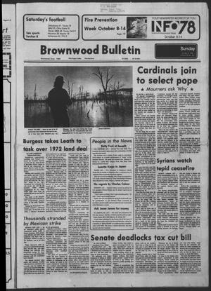 Brownwood Bulletin (Brownwood, Tex.), Vol. 78, No. 307, Ed. 1 Sunday, October 8, 1978