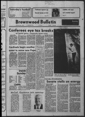 Primary view of object titled 'Brownwood Bulletin (Brownwood, Tex.), Vol. 79, No. 1, Ed. 1 Sunday, October 15, 1978'.