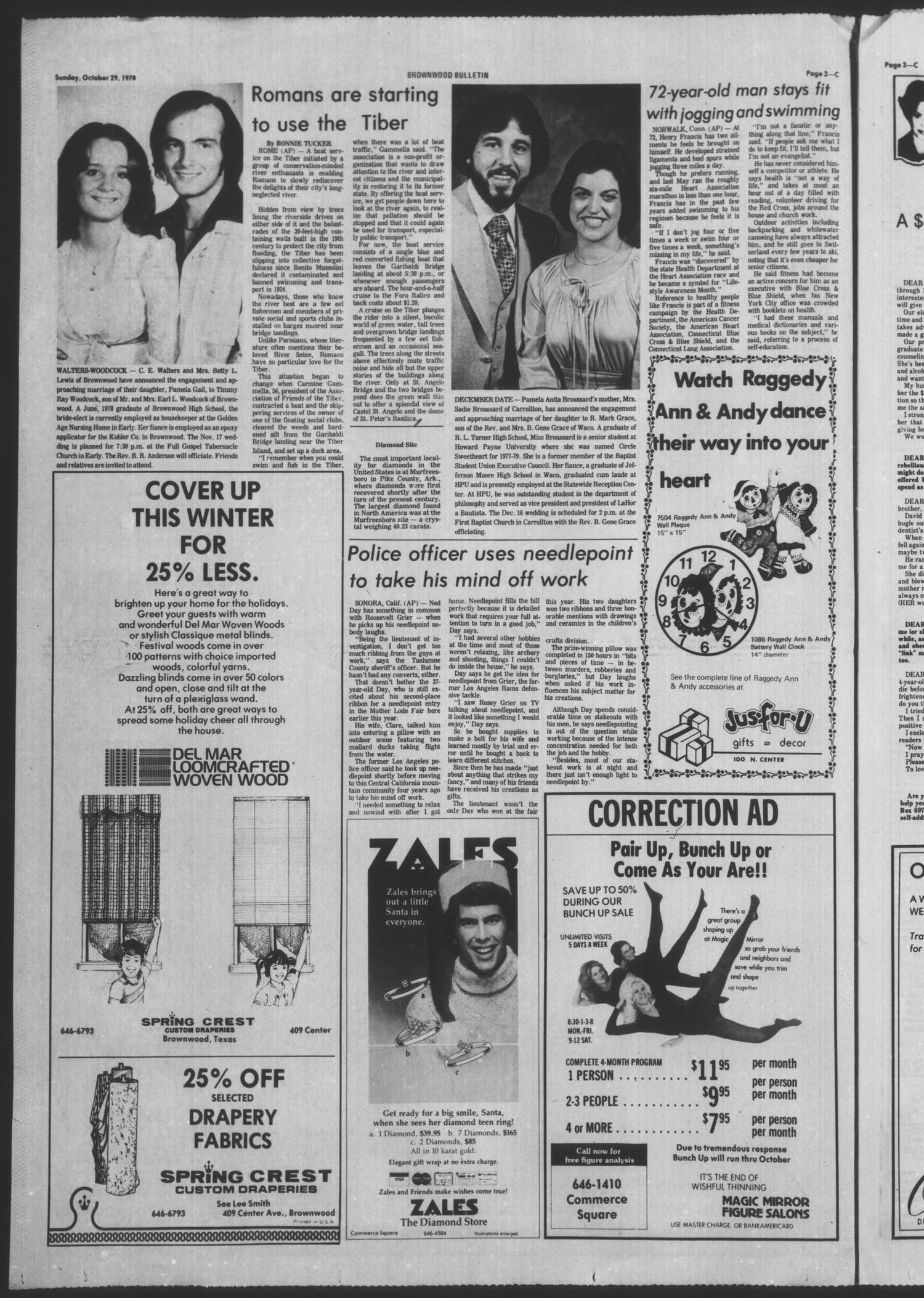 Brownwood Bulletin (Brownwood, Tex.), Vol. 79, No. 13, Ed. 1 Sunday, October 29, 1978
                                                
                                                    [Sequence #]: 30 of 46
                                                