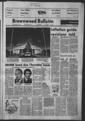 Brownwood Bulletin (Brownwood, Tex.), Vol. 79, No. 52, Ed. 1 Wednesday, December 13, 1978