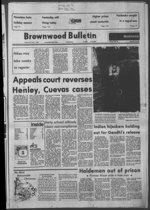 Brownwood Bulletin (Brownwood, Tex.), Vol. 79, No. 58, Ed. 1 Wednesday, December 20, 1978