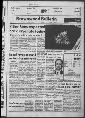 Brownwood Bulletin (Brownwood, Tex.), Vol. 79, No. 189, Ed. 1 Tuesday, May 22, 1979