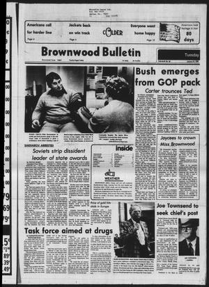 Primary view of object titled 'Brownwood Bulletin (Brownwood, Tex.), Vol. 80, No. 86, Ed. 1 Tuesday, January 22, 1980'.