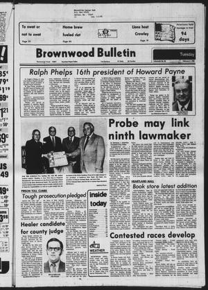 Primary view of object titled 'Brownwood Bulletin (Brownwood, Tex.), Vol. 80, No. 98, Ed. 1 Tuesday, February 5, 1980'.