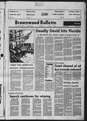 Brownwood Bulletin (Brownwood, Tex.), Vol. 79, No. 278, Ed. 1 Monday, September 3, 1979