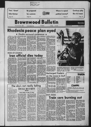 Primary view of object titled 'Brownwood Bulletin (Brownwood, Tex.), Vol. 79, No. 284, Ed. 1 Monday, September 10, 1979'.