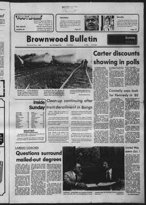Primary view of object titled 'Brownwood Bulletin (Brownwood, Tex.), Vol. 79, No. 295, Ed. 1 Sunday, September 23, 1979'.