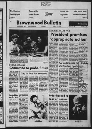 Brownwood Bulletin (Brownwood, Tex.), Vol. 79, No. 298, Ed. 1 Wednesday, September 26, 1979
