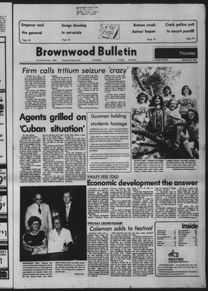 Brownwood Bulletin (Brownwood, Tex.), Vol. 79, No. 299, Ed. 1 Thursday, September 27, 1979