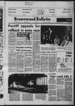 Brownwood Bulletin (Brownwood, Tex.), Vol. 79, No. 303, Ed. 1 Tuesday, October 2, 1979