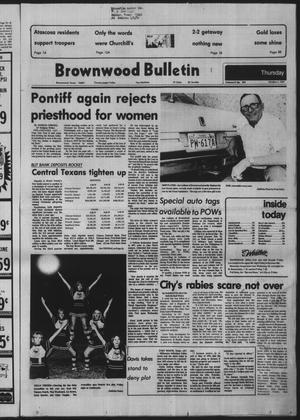 Brownwood Bulletin (Brownwood, Tex.), Vol. 79, No. 305, Ed. 1 Thursday, October 4, 1979