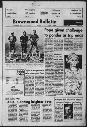 Brownwood Bulletin (Brownwood, Tex.), Vol. 79, No. 308, Ed. 1 Monday, October 8, 1979