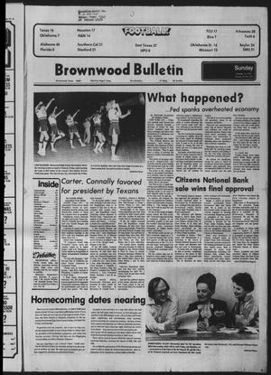 Brownwood Bulletin (Brownwood, Tex.), Vol. 79, No. 313, Ed. 1 Sunday, October 14, 1979