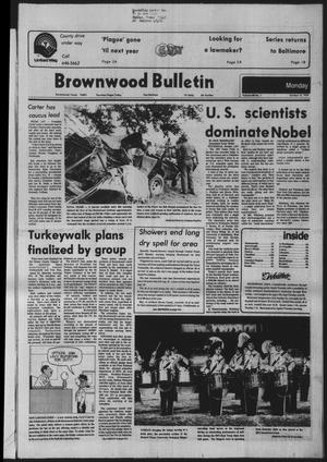 Brownwood Bulletin (Brownwood, Tex.), Vol. 80, No. 1, Ed. 1 Monday, October 15, 1979