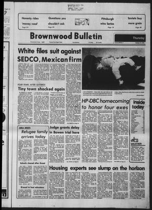 Brownwood Bulletin (Brownwood, Tex.), Vol. 80, No. 4, Ed. 1 Thursday, October 18, 1979
