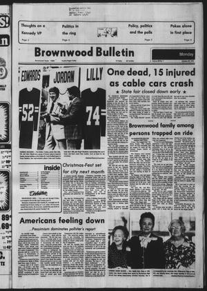Primary view of object titled 'Brownwood Bulletin (Brownwood, Tex.), Vol. 80, No. 7, Ed. 1 Monday, October 22, 1979'.