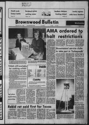 Brownwood Bulletin (Brownwood, Tex.), Vol. 80, No. 9, Ed. 1 Wednesday, October 24, 1979