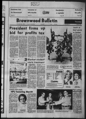 Brownwood Bulletin (Brownwood, Tex.), Vol. 80, No. 10, Ed. 1 Thursday, October 25, 1979