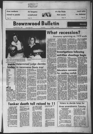 Brownwood Bulletin (Brownwood, Tex.), Vol. 80, No. 19, Ed. 1 Monday, November 5, 1979