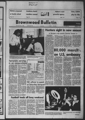 Brownwood Bulletin (Brownwood, Tex.), Vol. 80, No. 29, Ed. 1 Friday, November 16, 1979