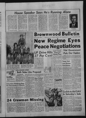 Primary view of object titled 'Brownwood Bulletin (Brownwood, Tex.), Vol. 67, No. 310, Ed. 1 Wednesday, October 11, 1967'.