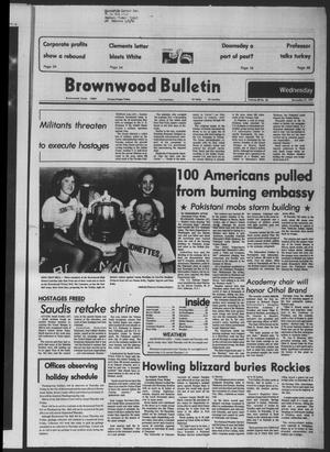 Brownwood Bulletin (Brownwood, Tex.), Vol. 80, No. 33, Ed. 1 Wednesday, November 21, 1979
